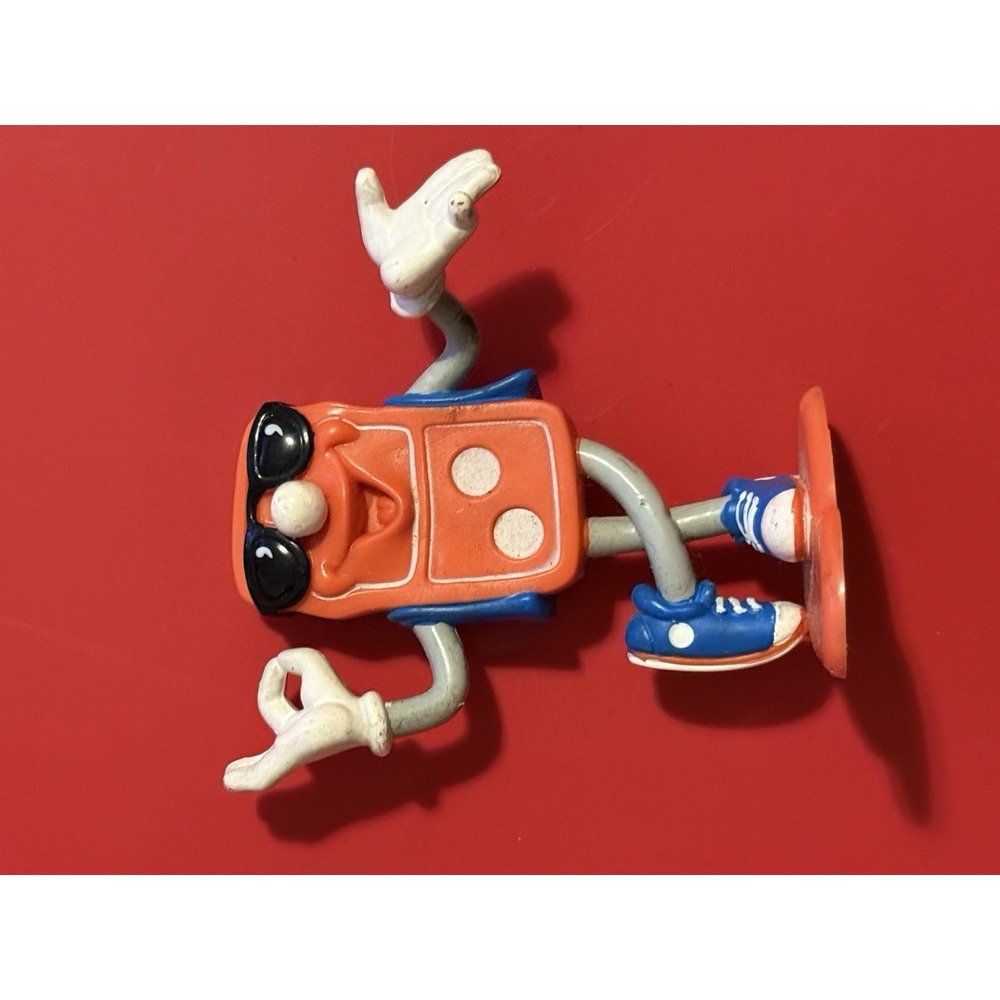 Vintage 1993 Dominos Pizza 3.5" Figure Super Rare! Dominos Pizza Collectors Item